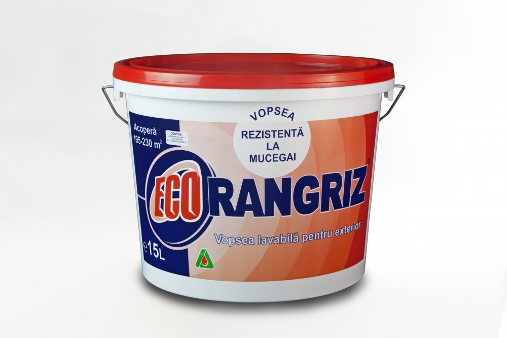 VOPSEA LAVABILA PENTRU EXTERIOR REZISTENTA LA MUCEGAI ECORANGRIZ